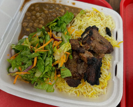 Dinner at Kabobeesh