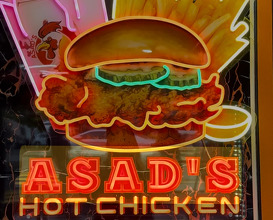 Dinner at Asad's Hot Chicken