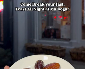 Dinner at Malooga