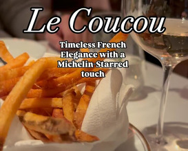 Dinner at Le Coucou