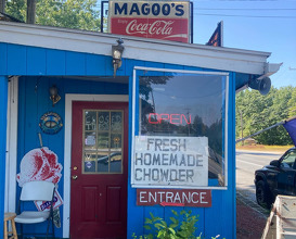 Dinner at Manchester, New Hampshire