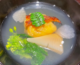 Dinner at Kashiwade no Tsukasa Suikouan (膳司 水光庵)