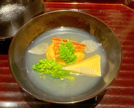 Dinner at Kashiwade no Tsukasa Suikouan (膳司 水光庵)