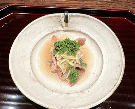 Dinner at Kashiwade no Tsukasa Suikouan (膳司 水光庵)