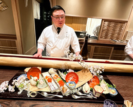 Dinner at Kashiwade no Tsukasa Suikouan (膳司 水光庵)