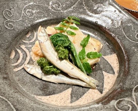 Dinner at Kusunoki Hon Ten (くすのき)