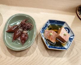 Dinner at Nihonbashi Kakigaracho Sugita (日本橋蛎殻町 すぎた)