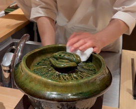 Dinner at 新まき