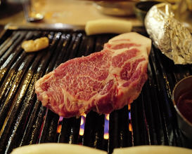 Dinner at 금돼지식당 - Gold Pig