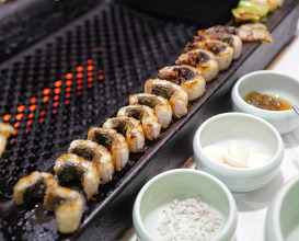 Dinner at 금돼지식당 - Gold Pig