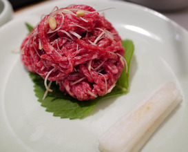 Dinner at 금돼지식당 - Gold Pig