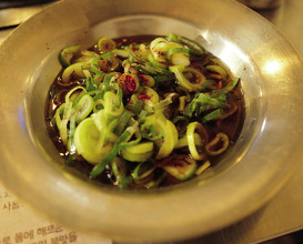 Dinner at 금돼지식당 - Gold Pig