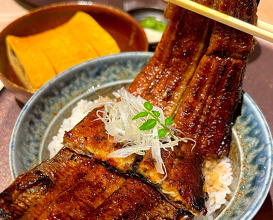 Dinner at うなぎの中庄心斎橋店