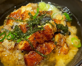 Dinner at うなぎの中庄心斎橋店