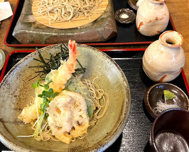 Dinner at そば処　喜多原