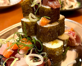 Dinner at 難波