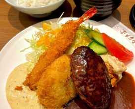 Dinner at 難波