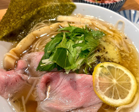 Dinner at おダシと銀しゃり 中華そば 上々
