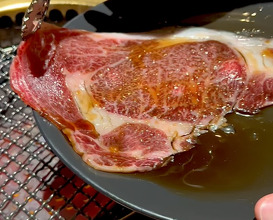 Dinner at 焼肉の大同門　Yakiniku no Daidomon