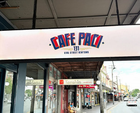 Dinner at Cafe Paci