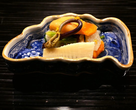 Dinner at 富小路やま岸