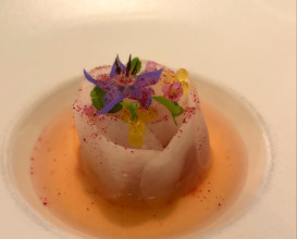 Dinner at Plaisance by Mauro Colagreco