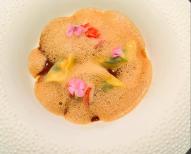 Dinner at Plaisance by Mauro Colagreco
