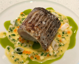 Dinner at Plaisance by Mauro Colagreco