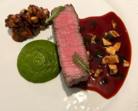 Dinner at Plaisance by Mauro Colagreco