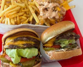 Dinner at In-N-Out Burger
