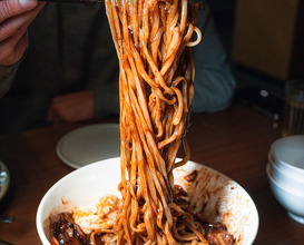 Dinner at Koreatown, Manhattan