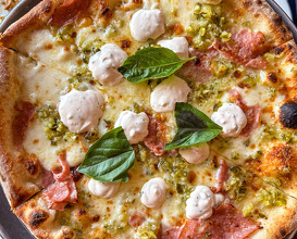 Dinner at Pizzana Houston