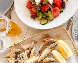 Dinner at Estiatorio Plaka