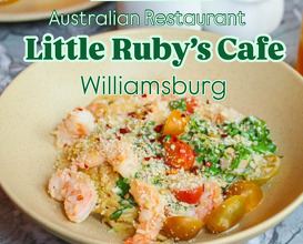 Dinner at Little Ruby's Cafe