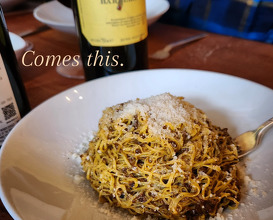 Dinner at Cascina Spinasse