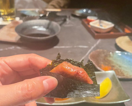 Dinner at YORONIKU TOKYO