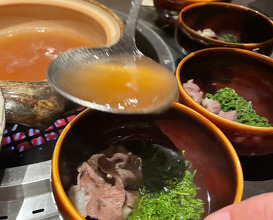 Dinner at YORONIKU TOKYO