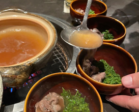 Dinner at YORONIKU TOKYO