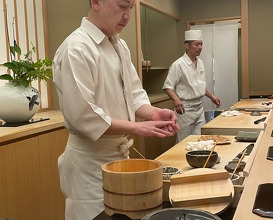 Dinner at Harutaka