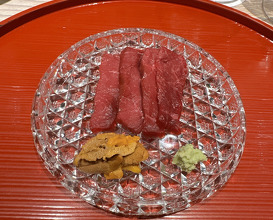 Dinner at Nikuyatanaka Ginza
