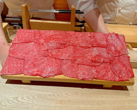 Dinner at Nikuyatanaka Ginza