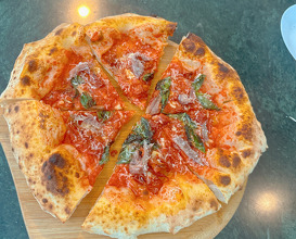 Dinner at Bello ghost pizza