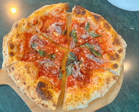 Dinner at Bello ghost pizza