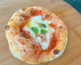 Dinner at Bello ghost pizza