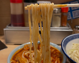 Dinner at 煮干そば 流。