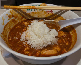 Dinner at ラーメン ロケット開発