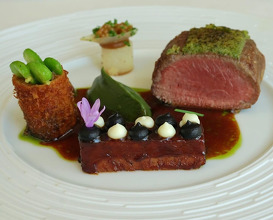 Dinner at Restaurant Parkheuvel