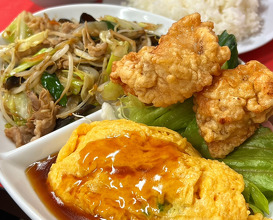 Dinner at マルシン飯店
