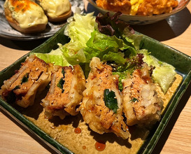 Dinner at 炭火焼き DINING 煙 けむり REFUGE 梅田