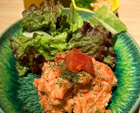 Dinner at 炭火焼き DINING 煙 けむり REFUGE 梅田